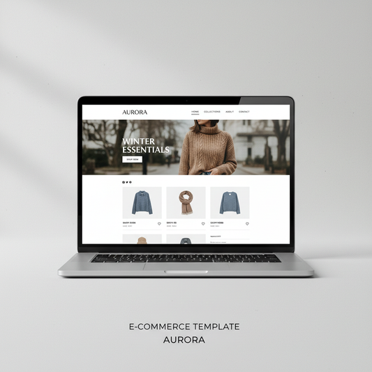 Store template digital product preview